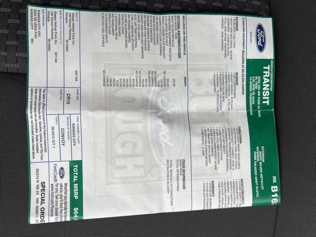 2024 Ford Transit Passenger Wagon XL