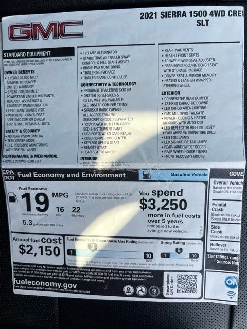 2021 GMC Sierra 1500 SLT