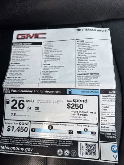 2019 GMC Terrain SLT