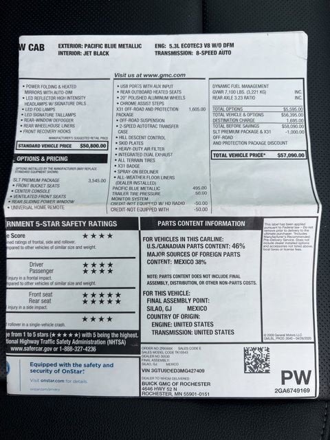 2021 GMC Sierra 1500 SLT