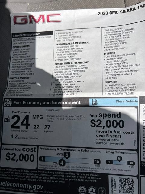 2023 GMC Sierra 1500 SLT