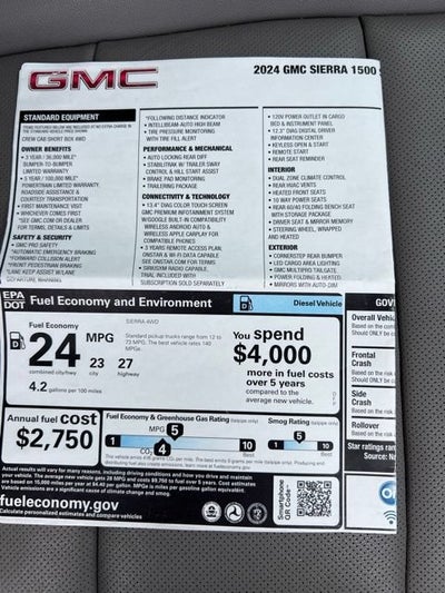 2024 GMC Sierra 1500 SLT