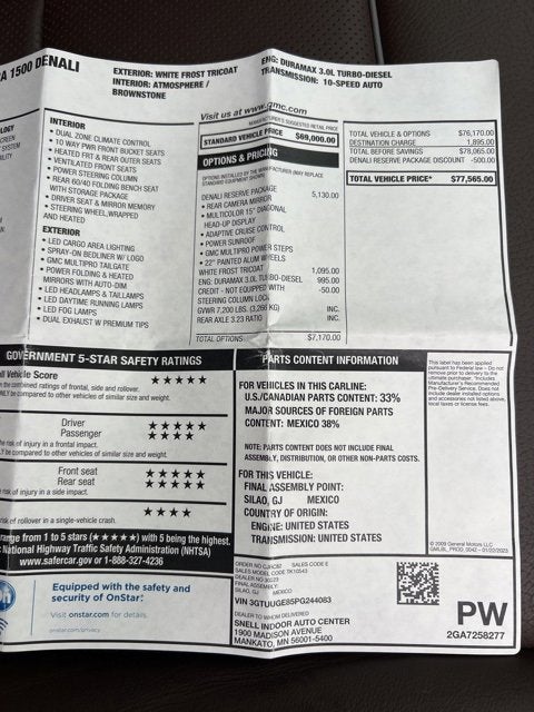 2023 GMC Sierra 1500 Denali