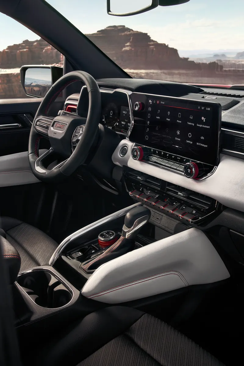 2026 GMC Canyon infotainment system at Weis GMC Inc in DECORAH IA